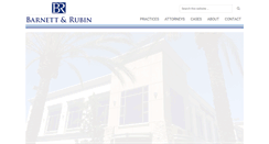 Desktop Screenshot of barnettrubin.com